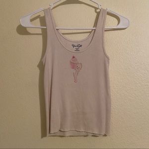 Brandy Melville Baby Cropped Tank Top.